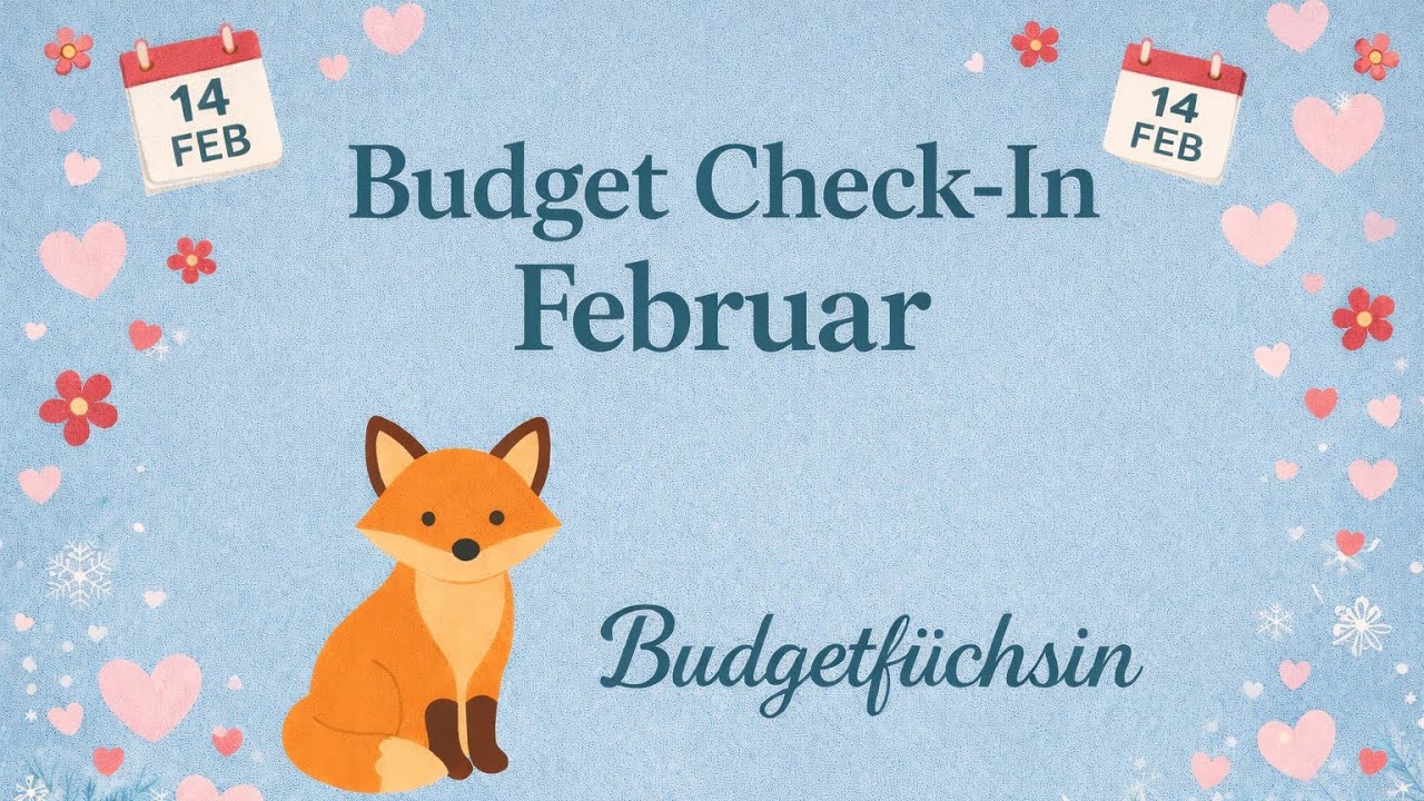 BUDGET CHECK-IN FEBRUAR | Kurzer Monat, viele Ausgaben | Umschlagmethode | Cash Envelopes 