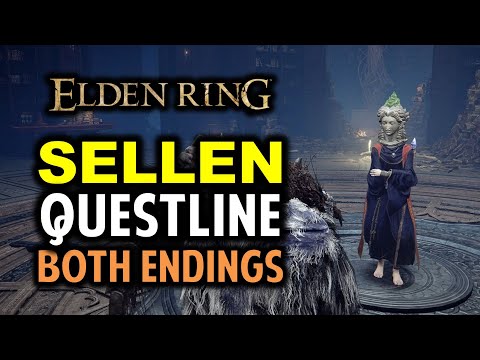 Sorceress Sellen Full Questline & Locations | Both Endings: Challenge or Assist Sellen | Elden Ring