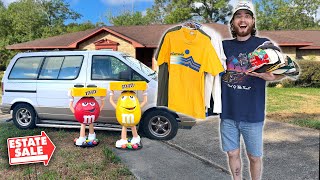 My Wildest Estate Sale Find Yet! Vintage T-Shirts, Snapbacks, and More!