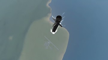 Stage 1 landing leg deploy