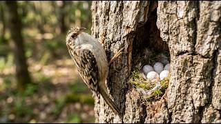 Treecreeper’s Vertical Journey | Life Along the Forest Trunk