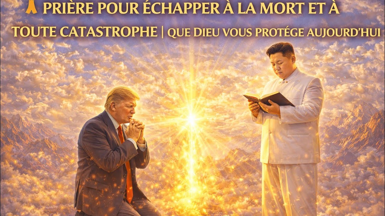 🙏 PRIÈRE POUR ÉCHAPPER À LA MORT ET À TOUTE CATASTROPHE | QUE DIEU VOUS PROTÈGE AUJOURD’HUI