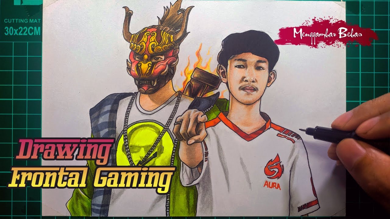 Gambar Frontal Gaming Drawing Free Fire YouTube