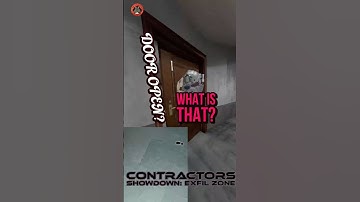 NEVER TRUST AN OPEN DOOR | Contractors Showdown: Exfil Zone