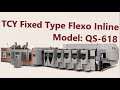 Tcy flexo printing machine fixed type miniline