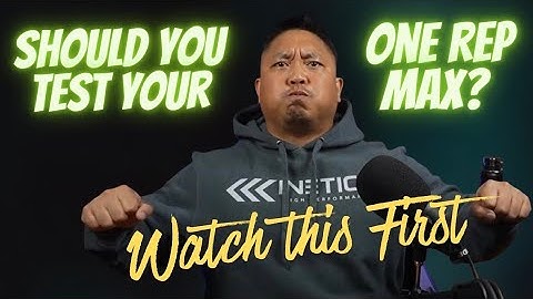 Why Your 1RM (One-Rep Max) Does/Doesn