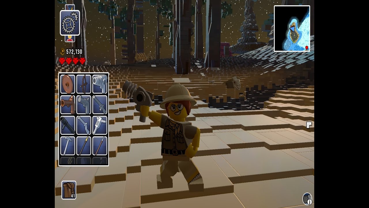 Slagter prop kom over Lego Worlds - All Weapons & Items - YouTube