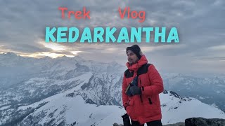 Kedarkantha snow Trek Vlog 2 | Sankari to Kedarkantha trek vlog Uttarakhand  #kedarkanthasummit