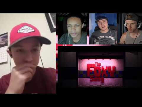 "The Foxy Song" | Minecraft FNAF Animation Music Video (Song by Groundbreaking) [REACTION MASH-UP]