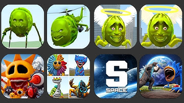 New Nextbots in Playground mod Update LIN GANG MELON ANGEL Vs Sandbox In Space Mod,Monster War,...