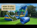 How To Roll And Fold A Waterslide By Yourself XJUMP How To Roll And Fold A Waterslide By Yourself XJUMP