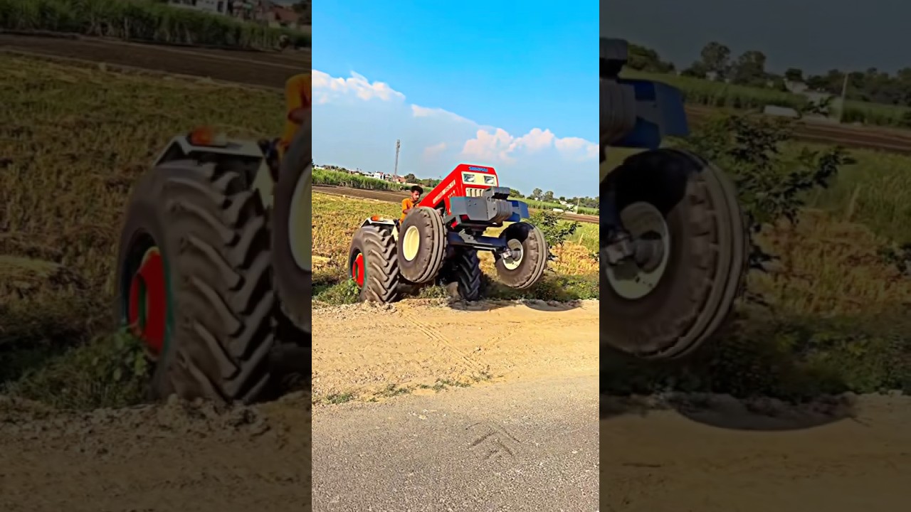 Red swaraj 💸 tractor status 🌈 