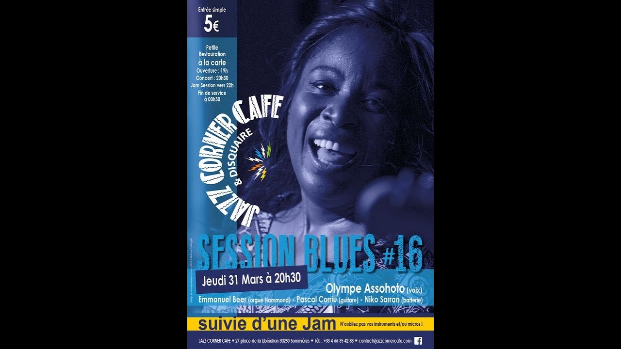 Olympe Assohoto invitée de Pascal Corriu, Nico Sarran et Emmanuel Beer