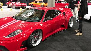 Check out this ferrari f430 - lamborghini huracan nissan gtr all
widebody modified cars at the 2017 la auto show