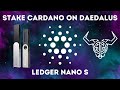 How To Stake Cardano Using Daedalus And Ledger Nano S, ADA Passive Income Tutorial