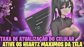 MAXIMA TAXA DE ATUALIZAÇÃO  | MAIS DESEMPENHO | MAIS FPS | MUITO MENOS TRAVAMENTOS | SEM ROOT :)