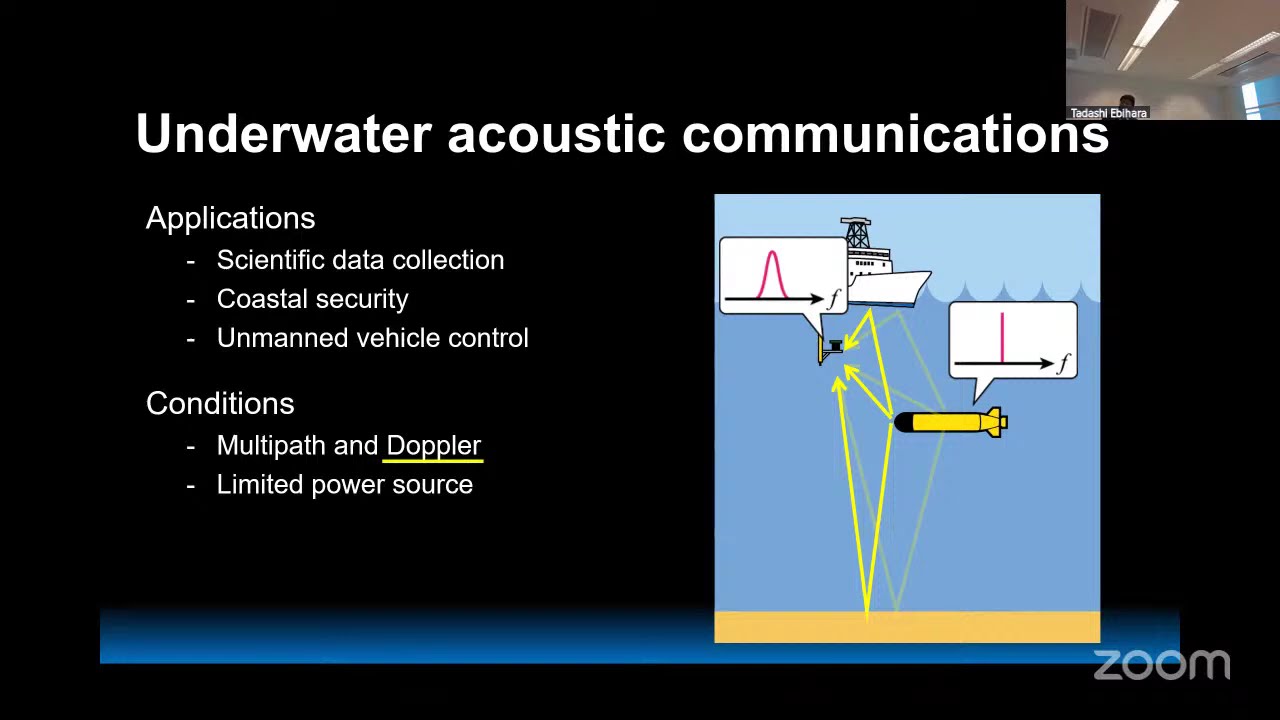 ASI Webinar |Tadashi Ebihara | Underwater Acoustic Communication and Positioning in Shallow Waters