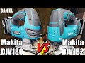 Diferenta dintre brushless si brushed! Makita DJV180 VS Makita DJV182 | 18V LXT