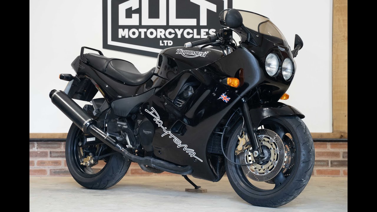 1995 Triumph Daytona 1200 walk around, www.cultmotorcycles.co.uk