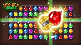 Jewels Jungle : Match 3 Puzzle (by SUPERBOX) IOS Gameplay Video (HD) screenshot 2