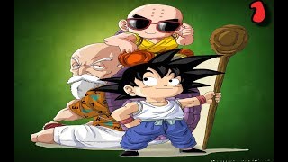 Dragon Ball: Goku and Krillin train with Master Roshi