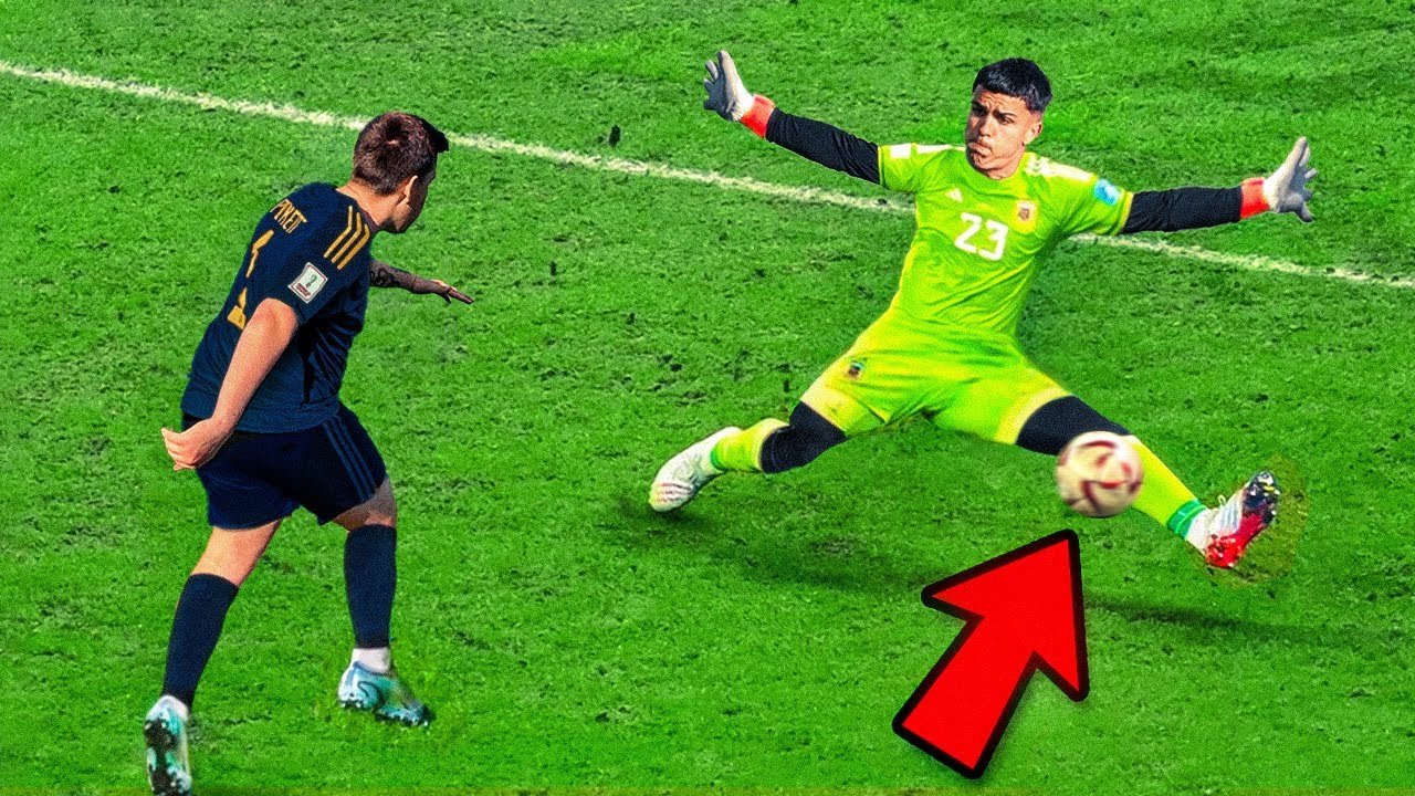 Desafié a un Portero PRO a Paradas IMPOSIBLES en el Fútbol!