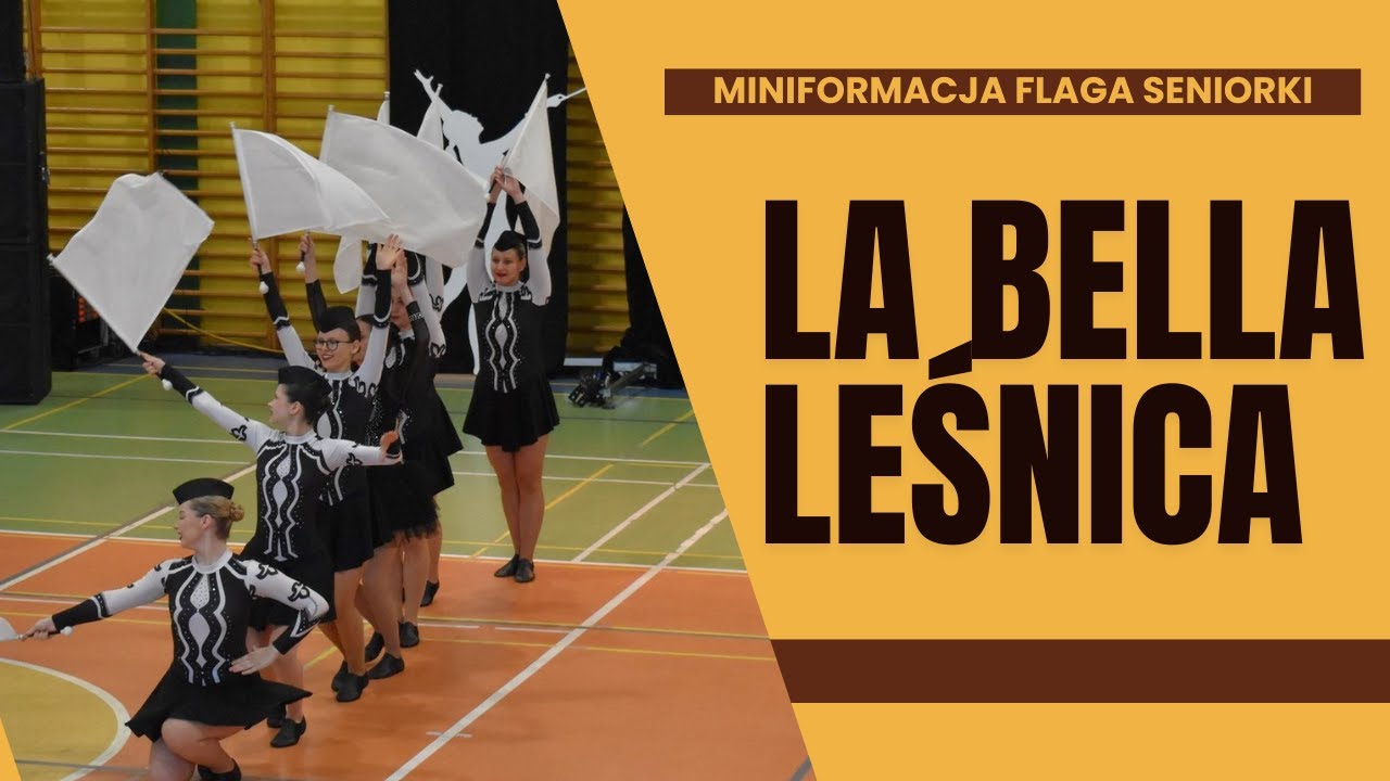 Miniformacja flaga seniorki - La Bella Leśnica