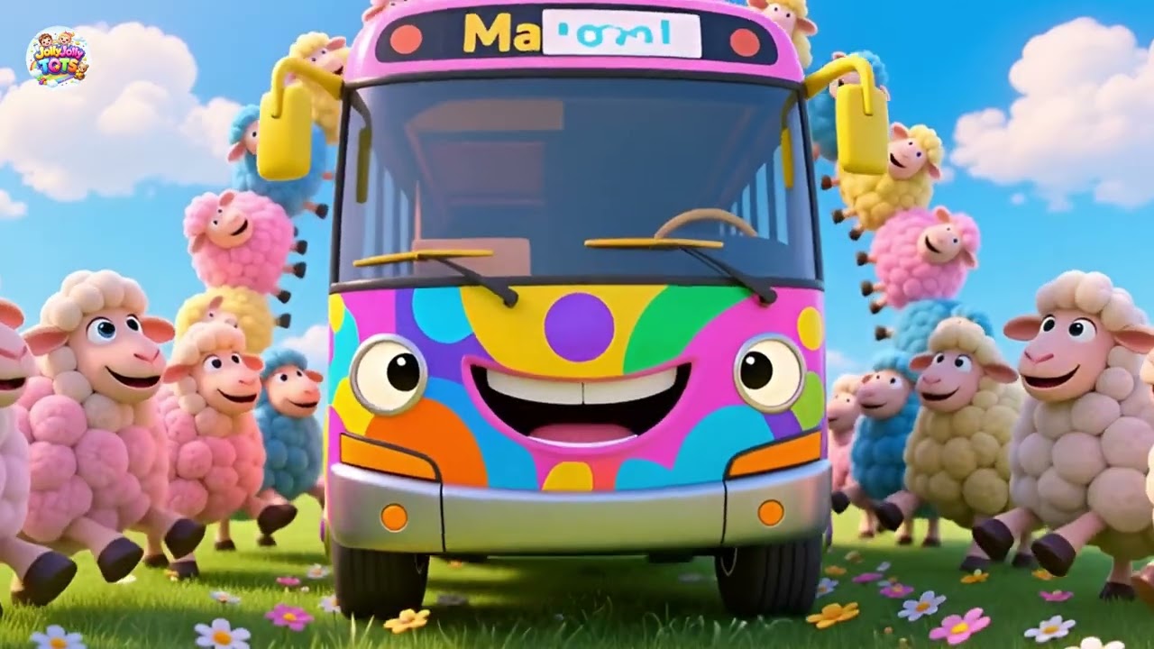 Farm Bus Goes Boom Boom 🚜🚌 Fun Farm Vehicle Song | Boom Boom Sounds for Kids