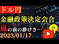 【ドル円】明日は大荒れ警戒‼今日中にポジションの見直しを‼🐥2023/01/17🐥