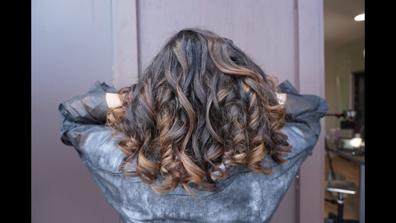 Balayage castano