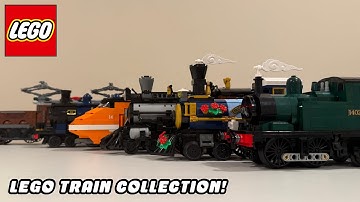 ALL the LEGO Trains in my collection!