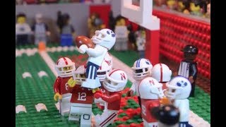 LEGO BYU Nebraska Hail Mary pass