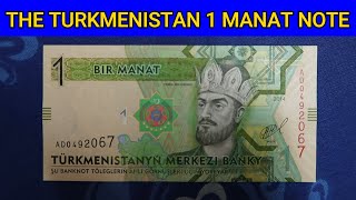 Turkmenistan 1 Manat Banknote - World Currencies