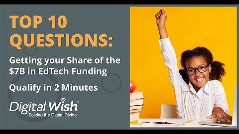 2 Minute Teaser - Top 10 Questions About How to Get Your Share of $7B in EdTech Funding