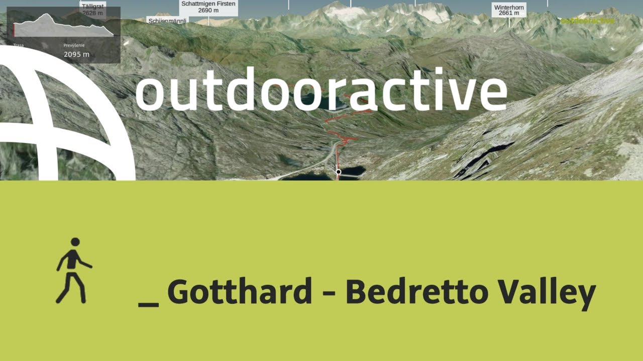 túra in Tessin: _ Gotthard - Bedretto Valley