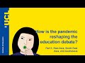 How is the pandemic reshaping the education debate? Part 1: East Asia, South East Asia, Australasia