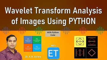 Wavelet Transform Analysis of Images using Python