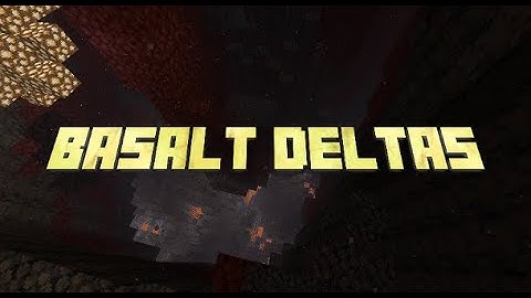 NEW BIOME BASALT DELTAS In Minecraft 1 16! (Nether Update)