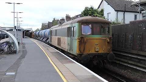 73136 and 73202 pass through Tonbridge on the RHTT