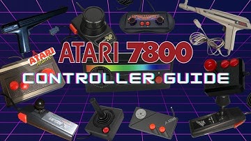 Atari 7800 (& 2600+) Controller Guide