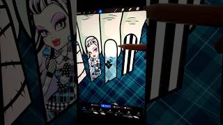 Frankie Stein Digital Nail Design Template Tutorial | Procreate Brush Set