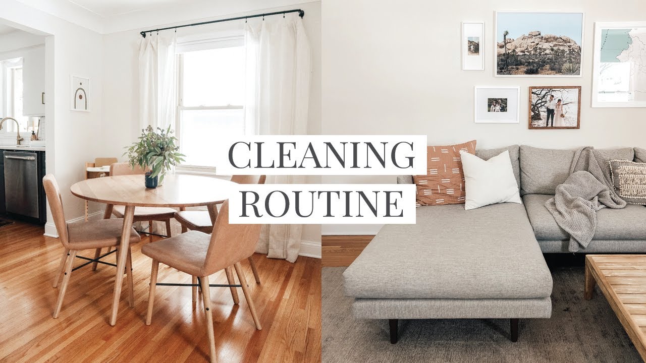 My Cleaning Routine • Clean With Me - YouTube