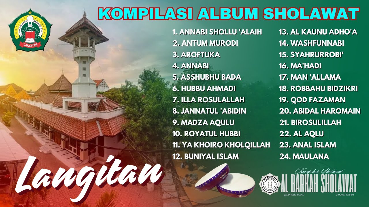 2025 Kompilasi Album Sholawat Langitan Populer | Al Barkah Sholawat