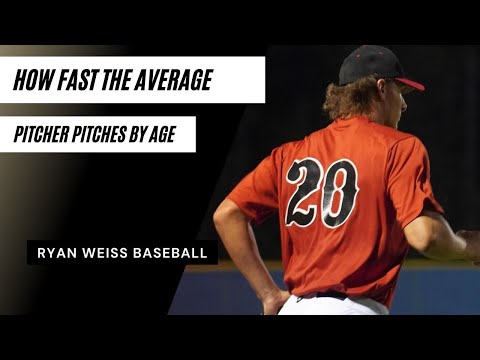 How Fast The Average Pitcher Pitches By Age