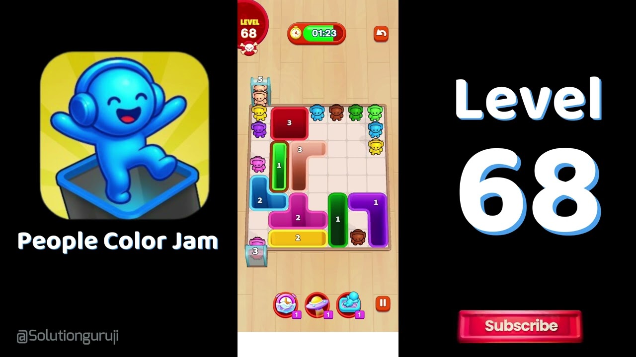 🎨 People Color Jam Level 68 Walkthrough 🌈 | Solutionguruji - YouTube