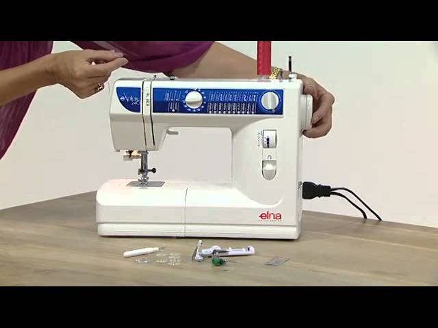 Elna eXplore 240 Sewing Machine Demonstration 