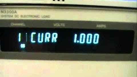 Using a Boost Power Supply for Low Voltage Applications Using the N3300A Electronic Load