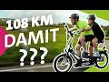 108km auf dem dümmsten Rad der Welt