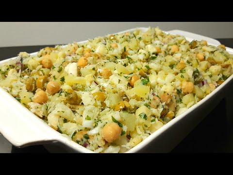 SALADA DE BACALHAU |  PERFEITA PARA SUA CEIA DE ANO NOVO ✨