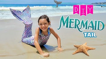HOW TO MAKE A SWIMMABLE MERMAIL TAIL EASY AND CHEAP